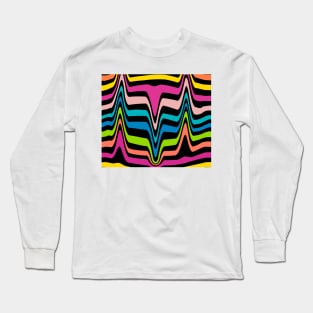 Colors Simple Stripe Long Sleeve T-Shirt